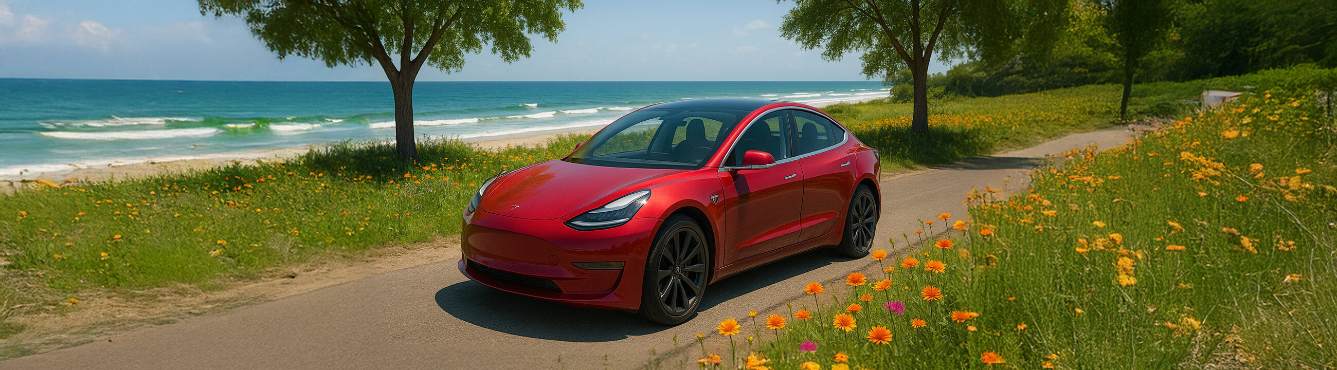 Tesla Sommer Zubehör