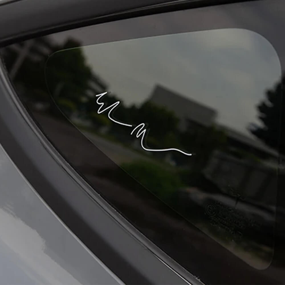 "Elon" autograph sticker