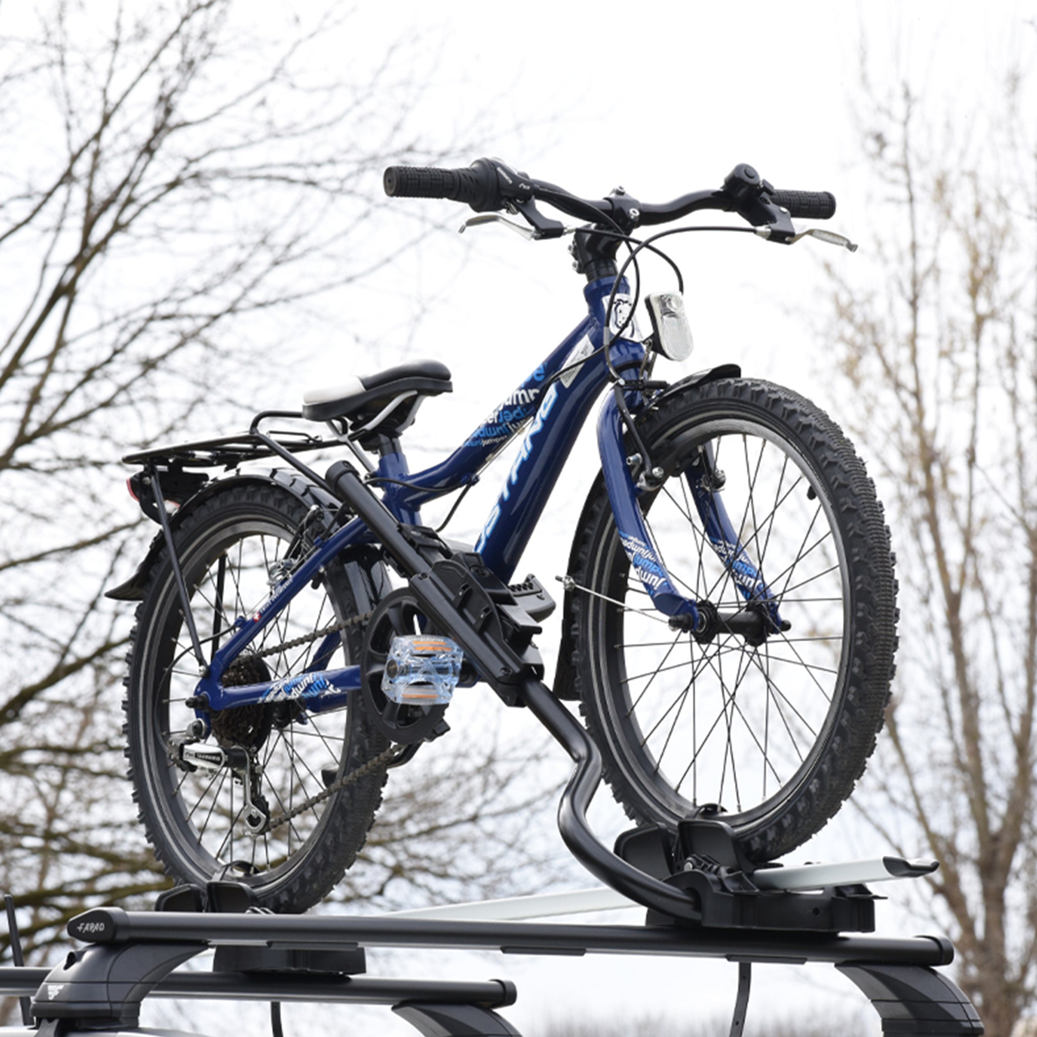 Tesla-Fahrradträger für das Dach (für Modelle ohne Anhängerkupplung)