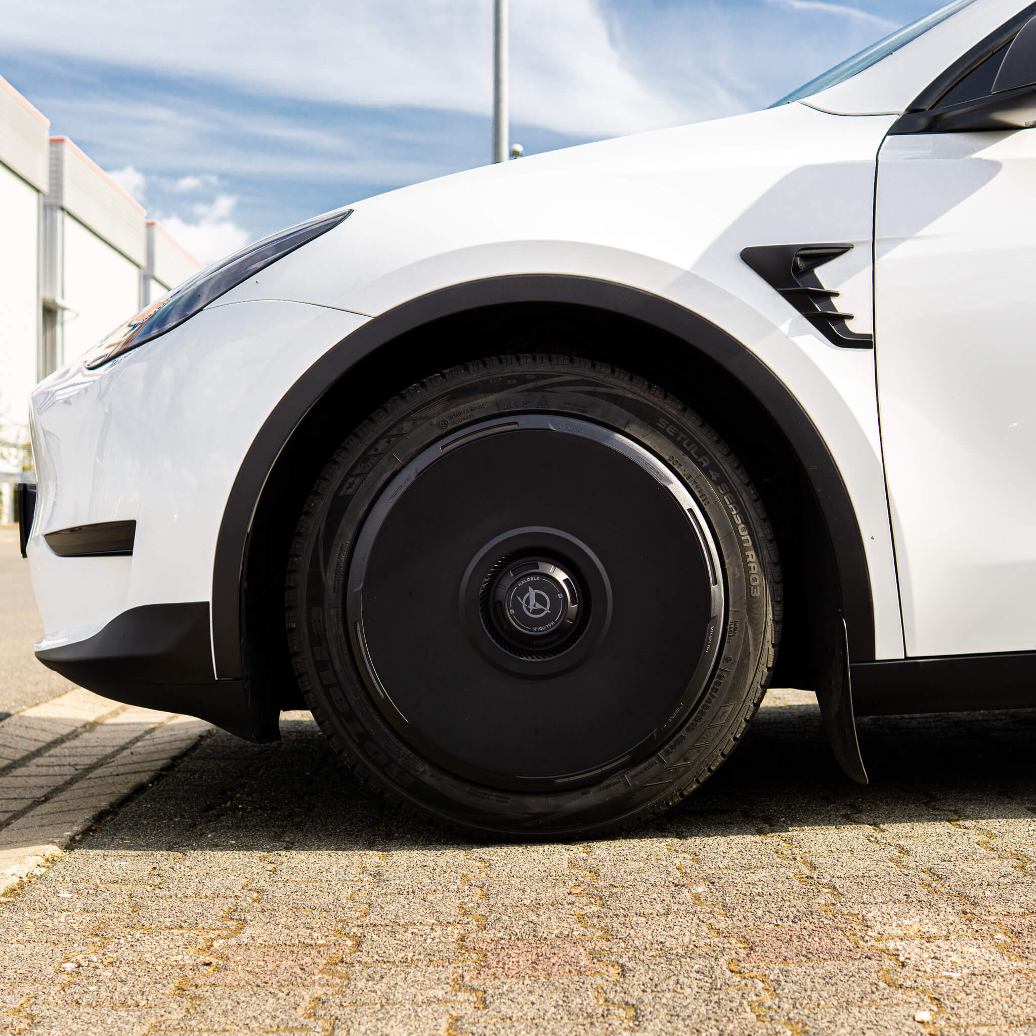 Tesla HALODISC 2 navkapsler for alle modeller (sett med 4)