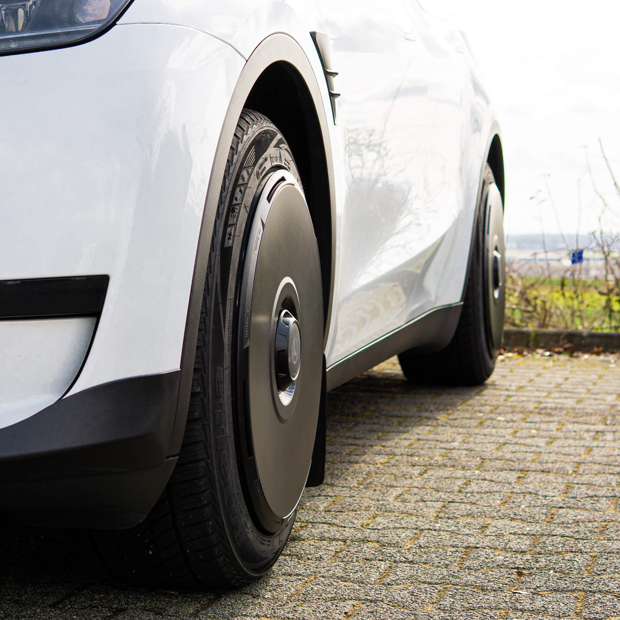 Tesla HALODISC 2 navkapsler for alle modeller (sett med 4)