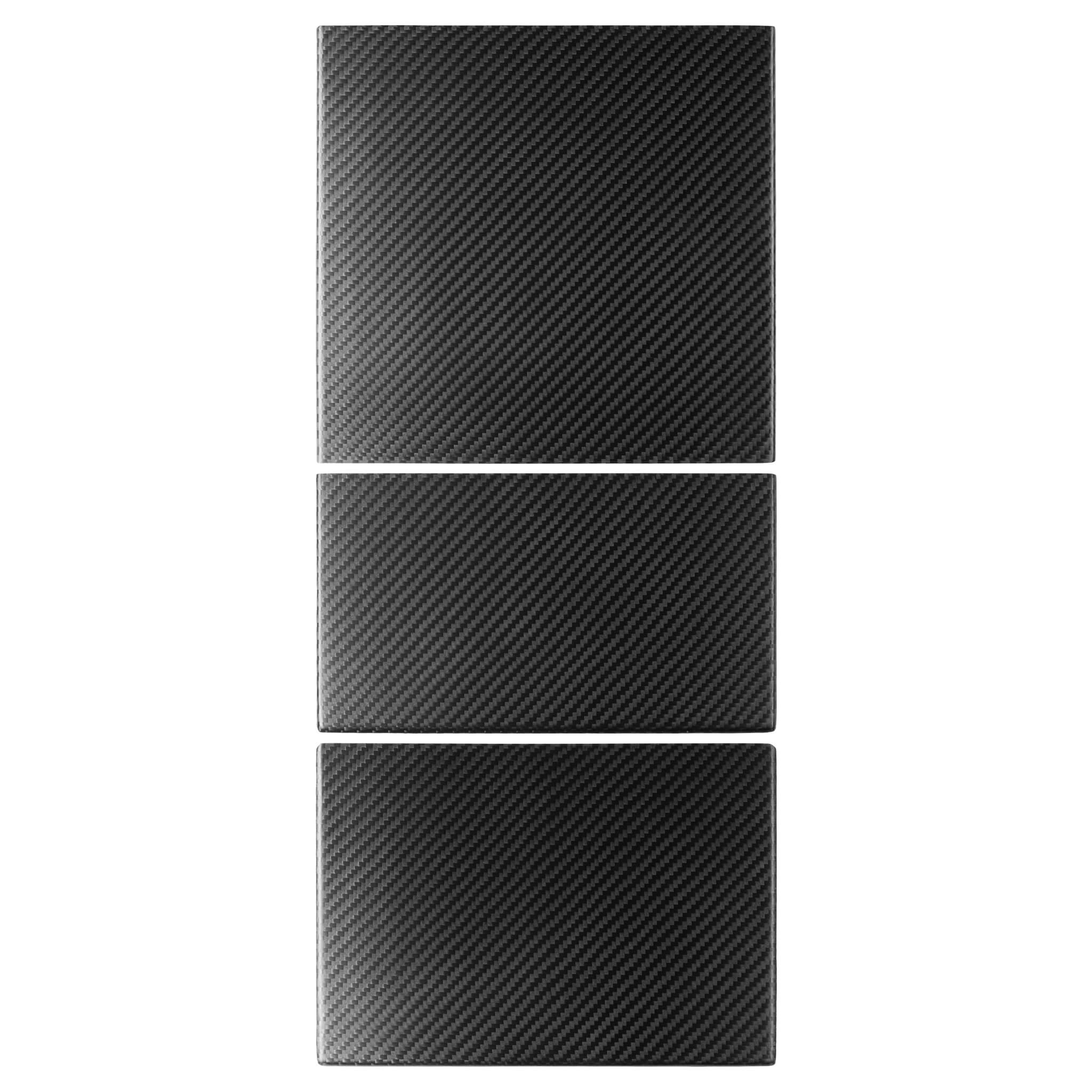 Tesla Model 3 2024–2026 Echtcarbon-Mittelkonsole