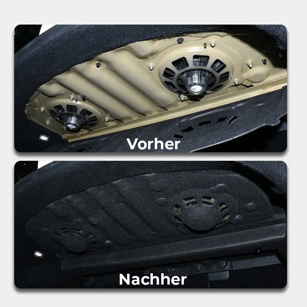 Tesla Model 3 2024: støyisolering for bagasjerommet