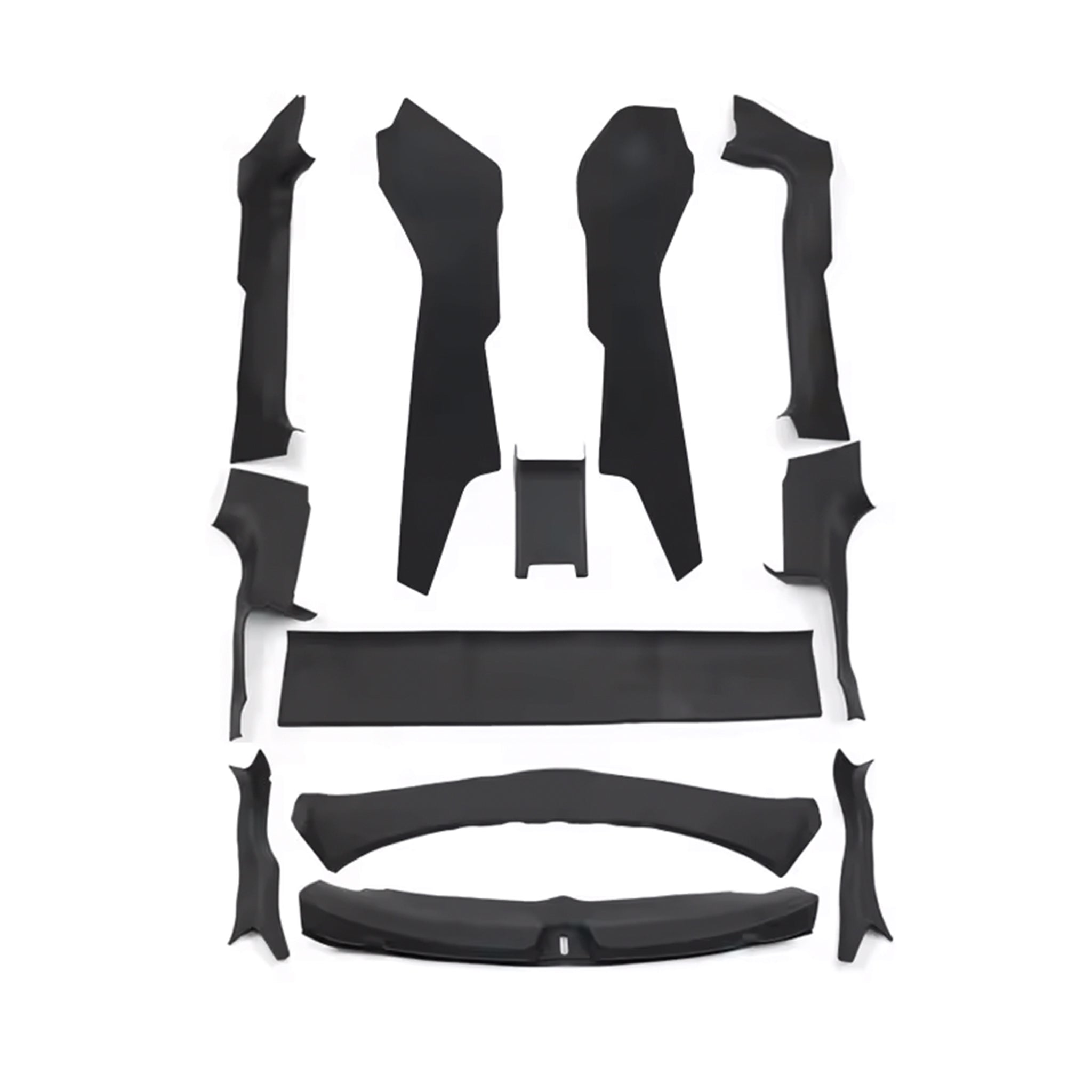 Tesla Model 3 2024: Schutzleisten-Gesamtset (TPE)