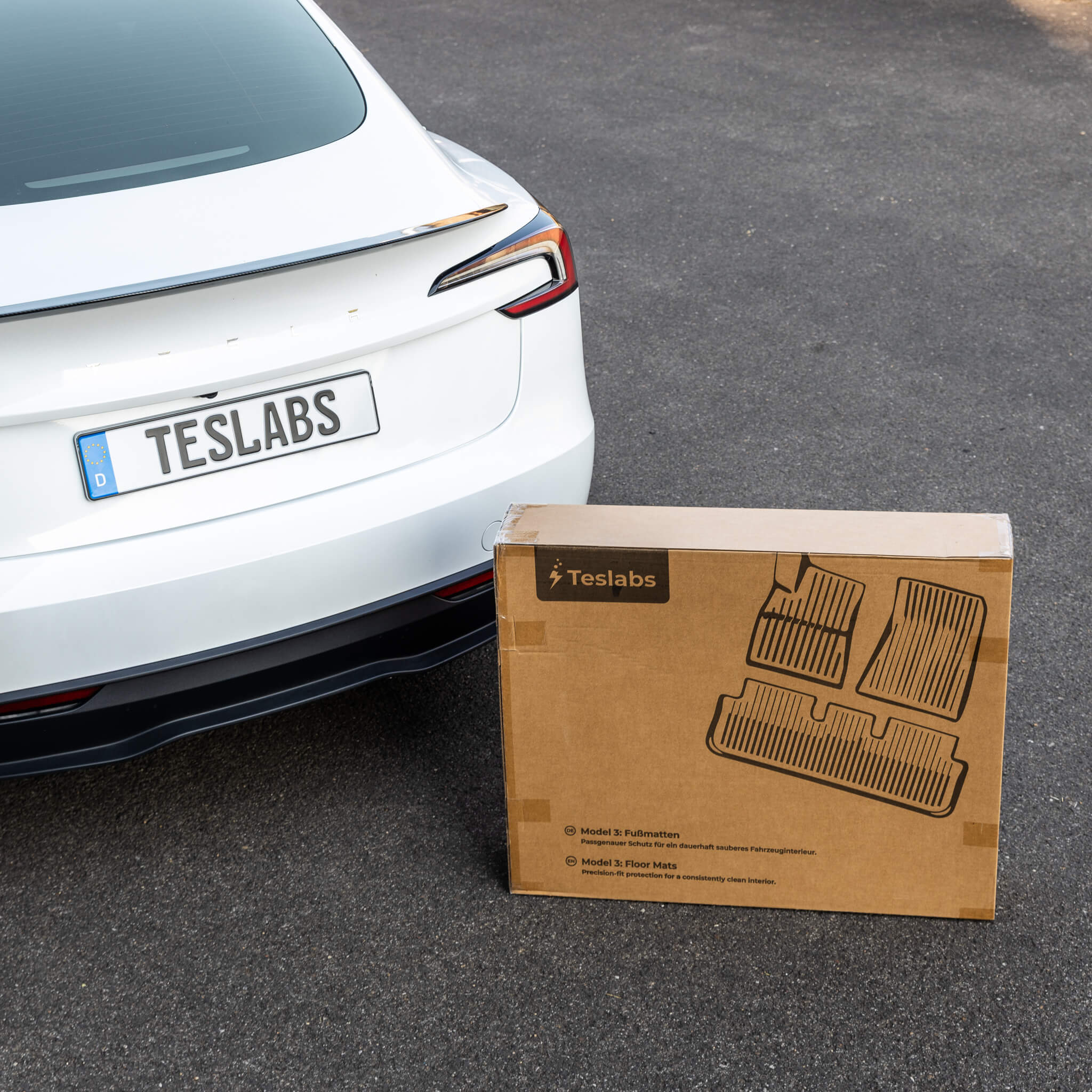 Tesla Model 3 2024-2026: Gulvmatter