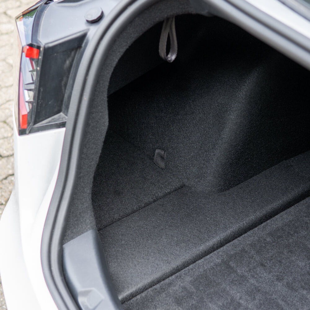 Tesla Model 3: Trunk side organizer