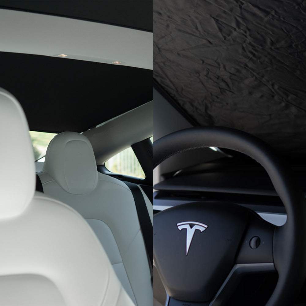 Tesla Model 3 Sonnenschutz Bundle