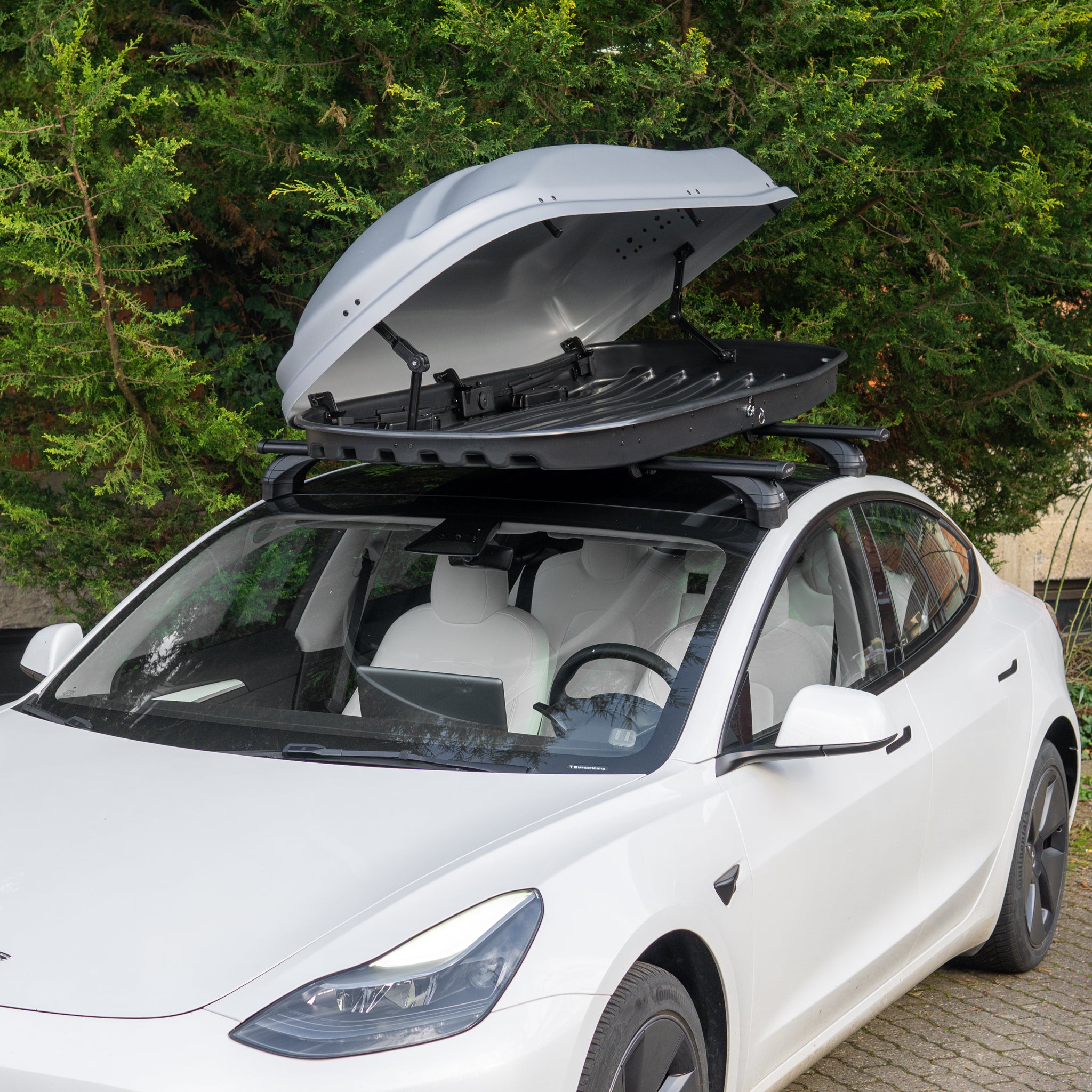 dachbox für tesla model 3
