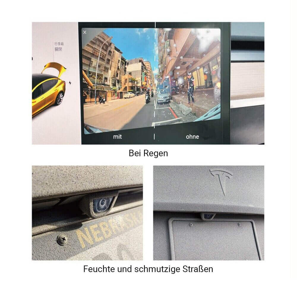 Tesla Model 3/Y: Rückfahrkamera-Abdeckung