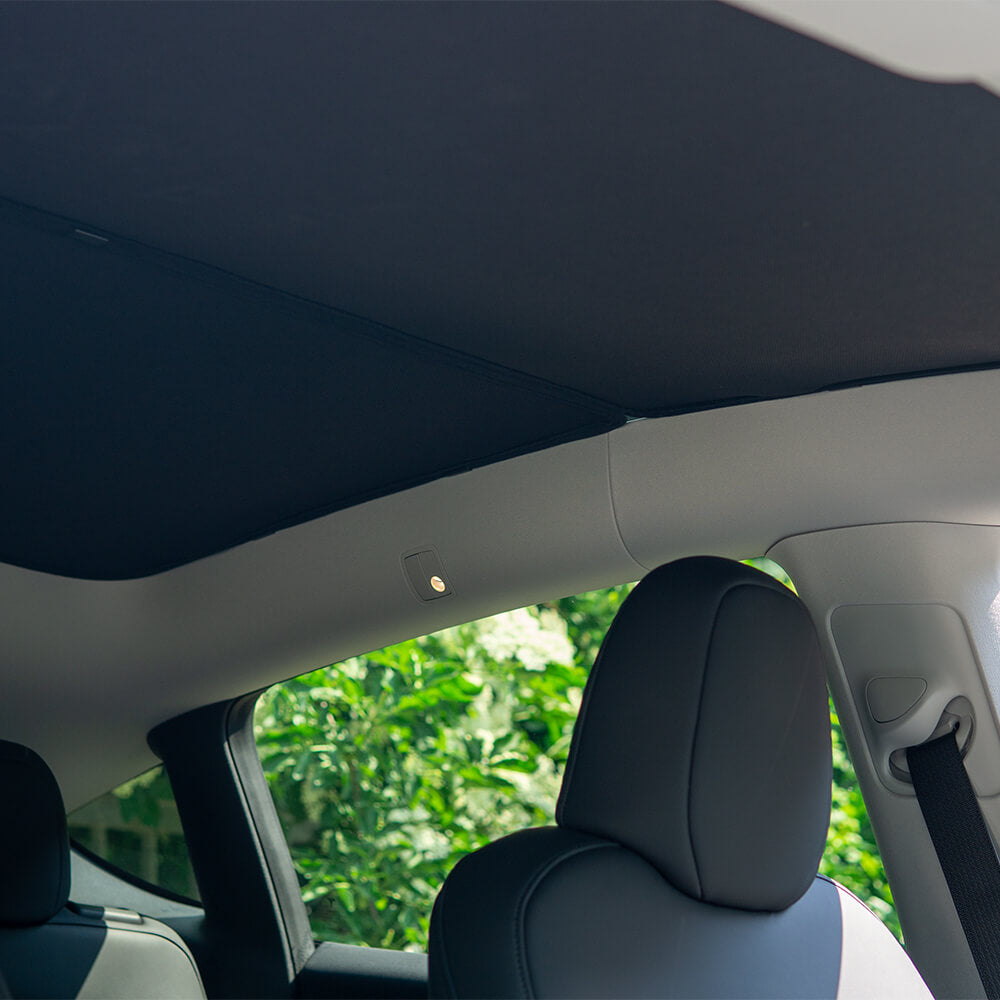 Tesla Model Y Sonnenschutz #Farbe_Schwarz