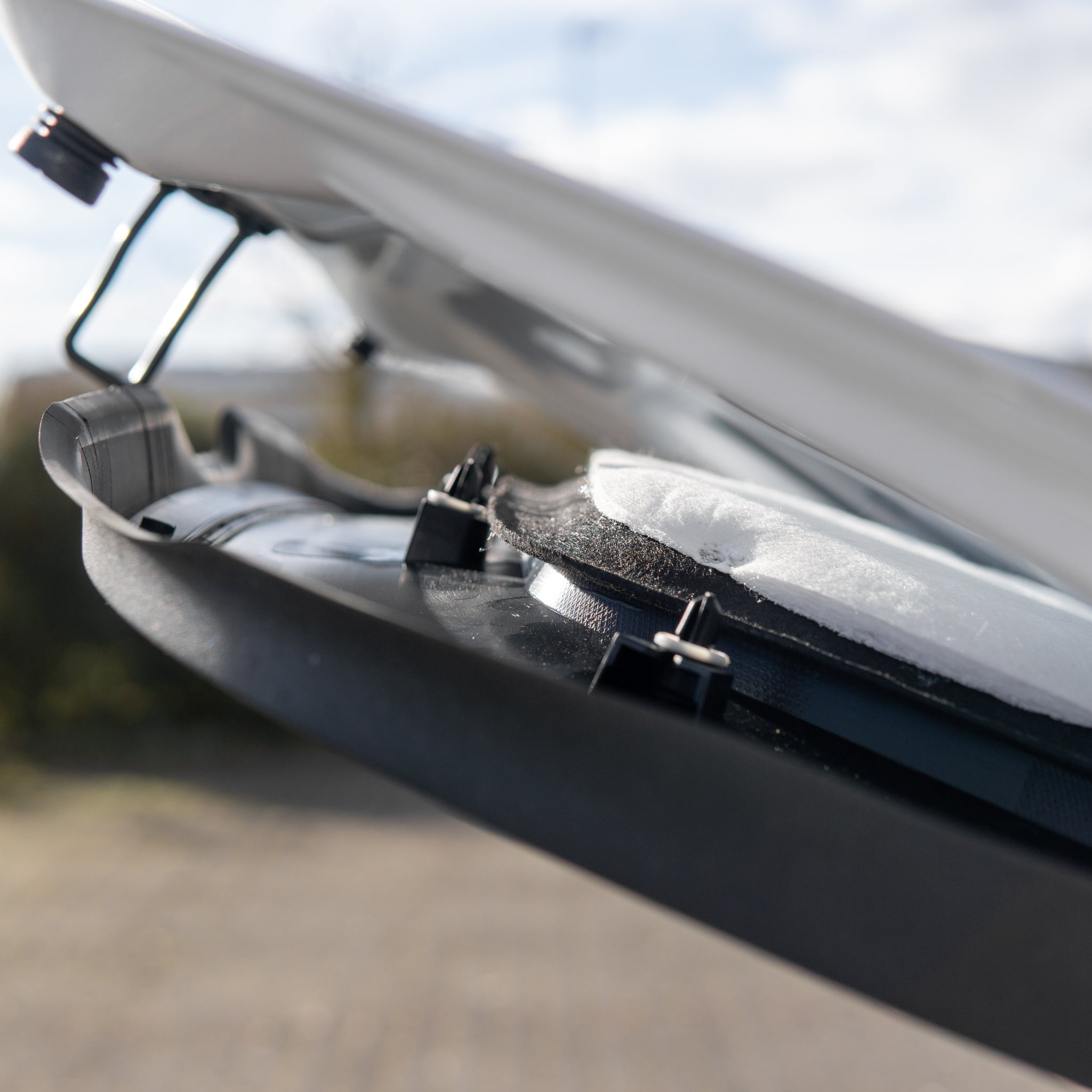 Tesla Model Y: Isolering av bagasjerommet