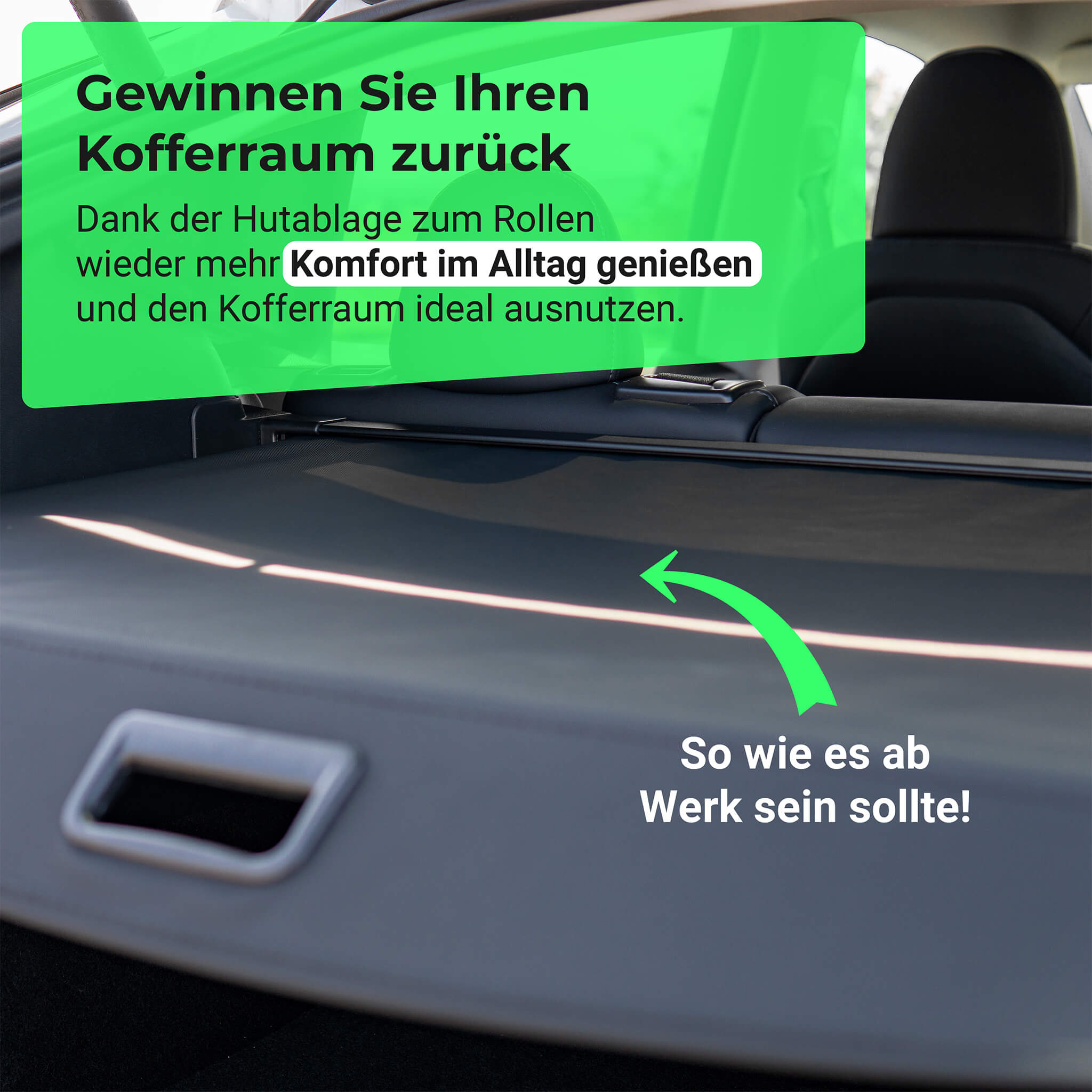 model y hutablage