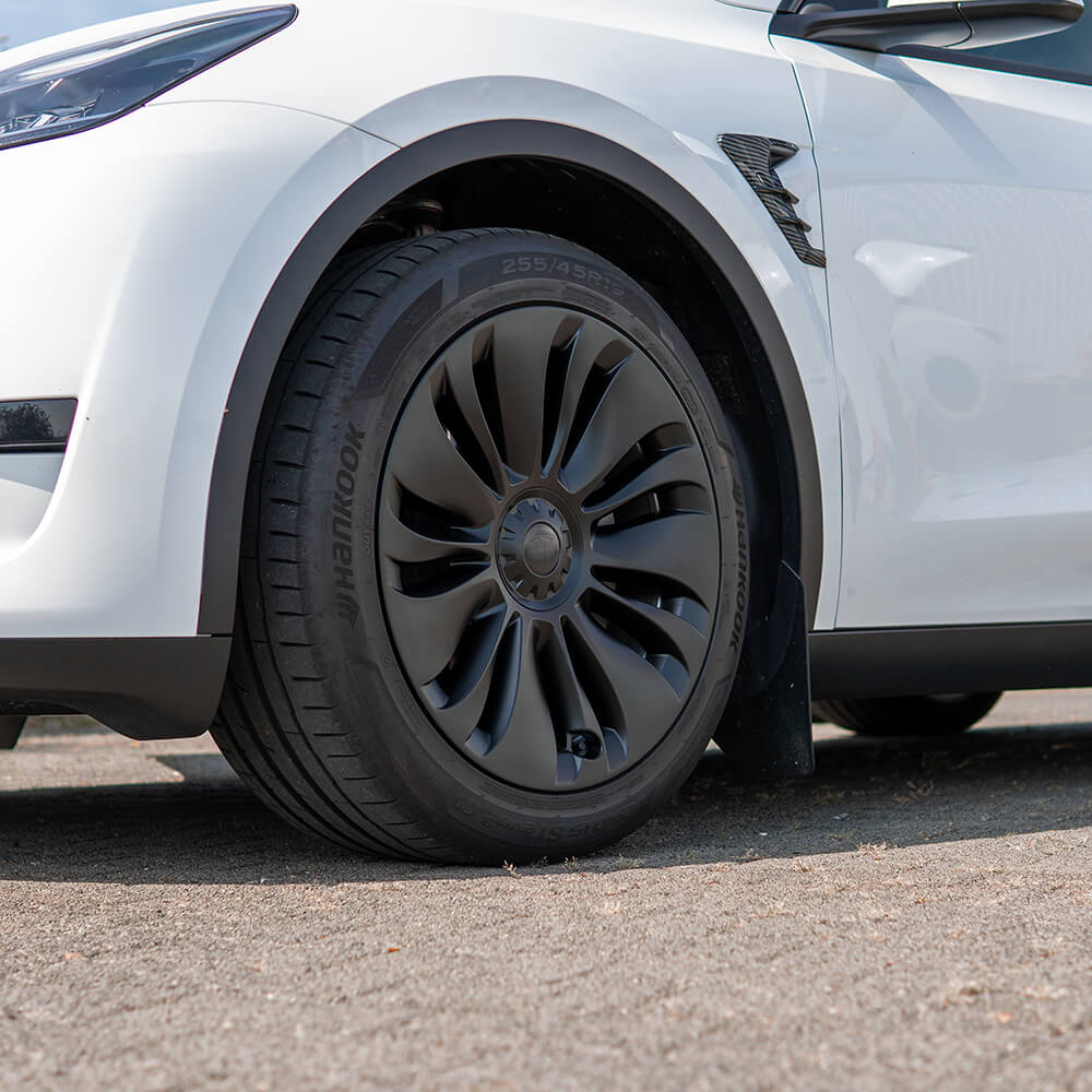 model y radkappen 19 zoll #Radnabe_Logo (Schwarz)
