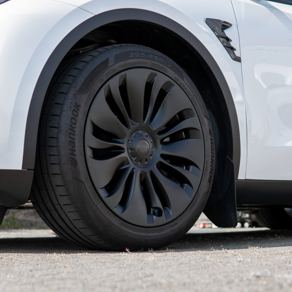 model y radkappen schwarz #Radnabe_Logo (Schwarz)