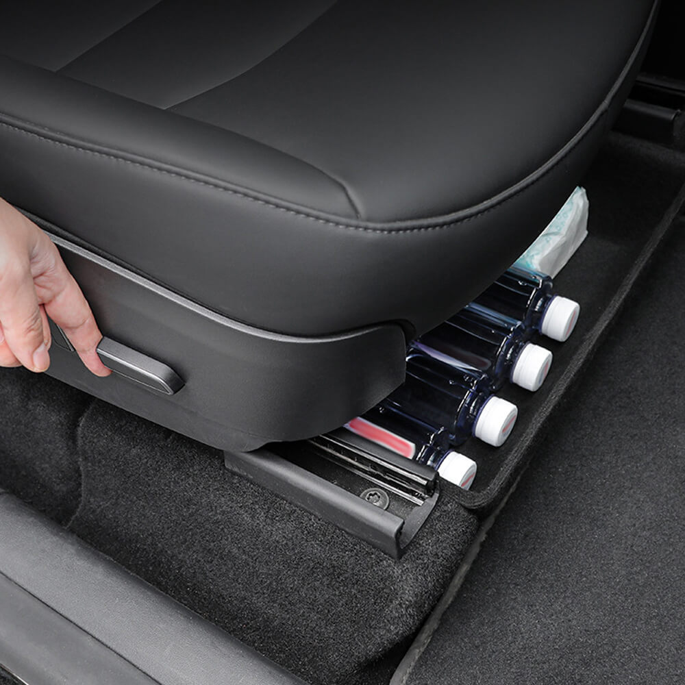 Tesvolution® Staufach unter Sitz - Sitzorganizer für Tesla Model Y -  Staubox für Gepäck als Ablage - Aufbewahrungs-Schublade : : Auto &  Motorrad