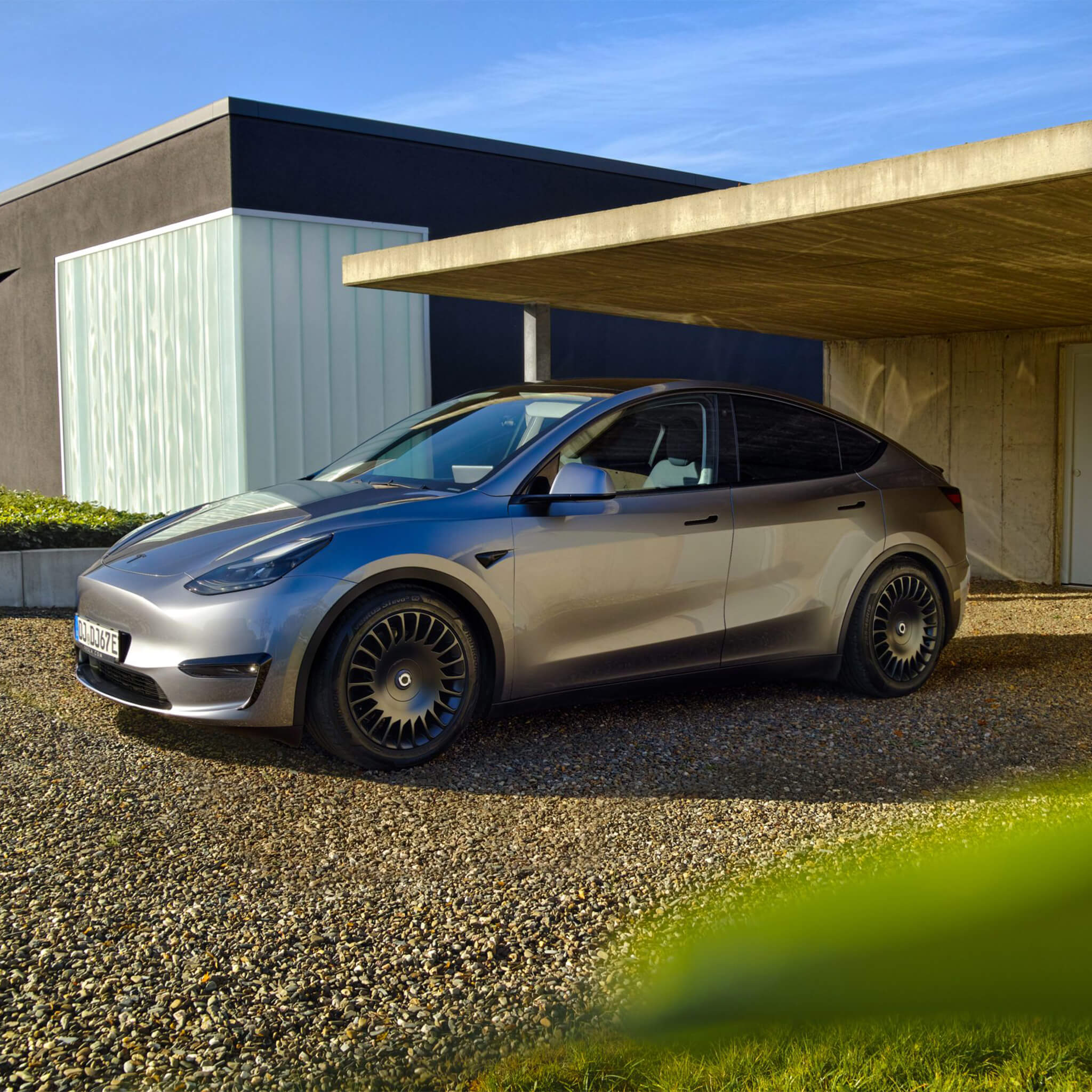 Tesla Model Y: De nieuwe Aero-velgen 19" Onyx Zwart
