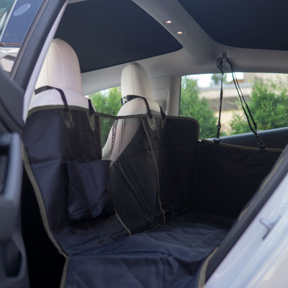 Tesla Model 3/S/X/Y: Hundedecke (inkl. Gurt)