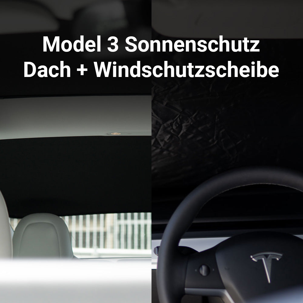 Tesla Model3 Zubehör neu Sonnenschutz, LED usw in Baden
