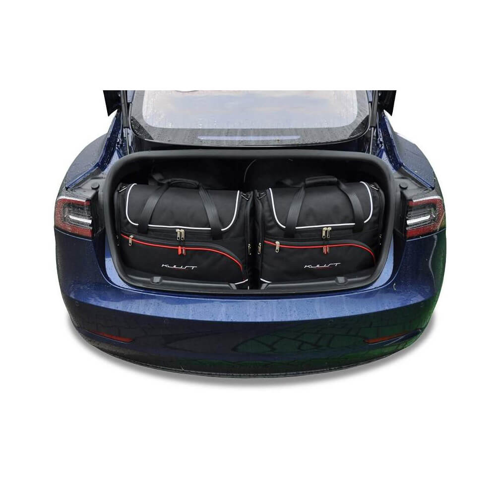 Tesla Model 3 Taschenset Kofferraum