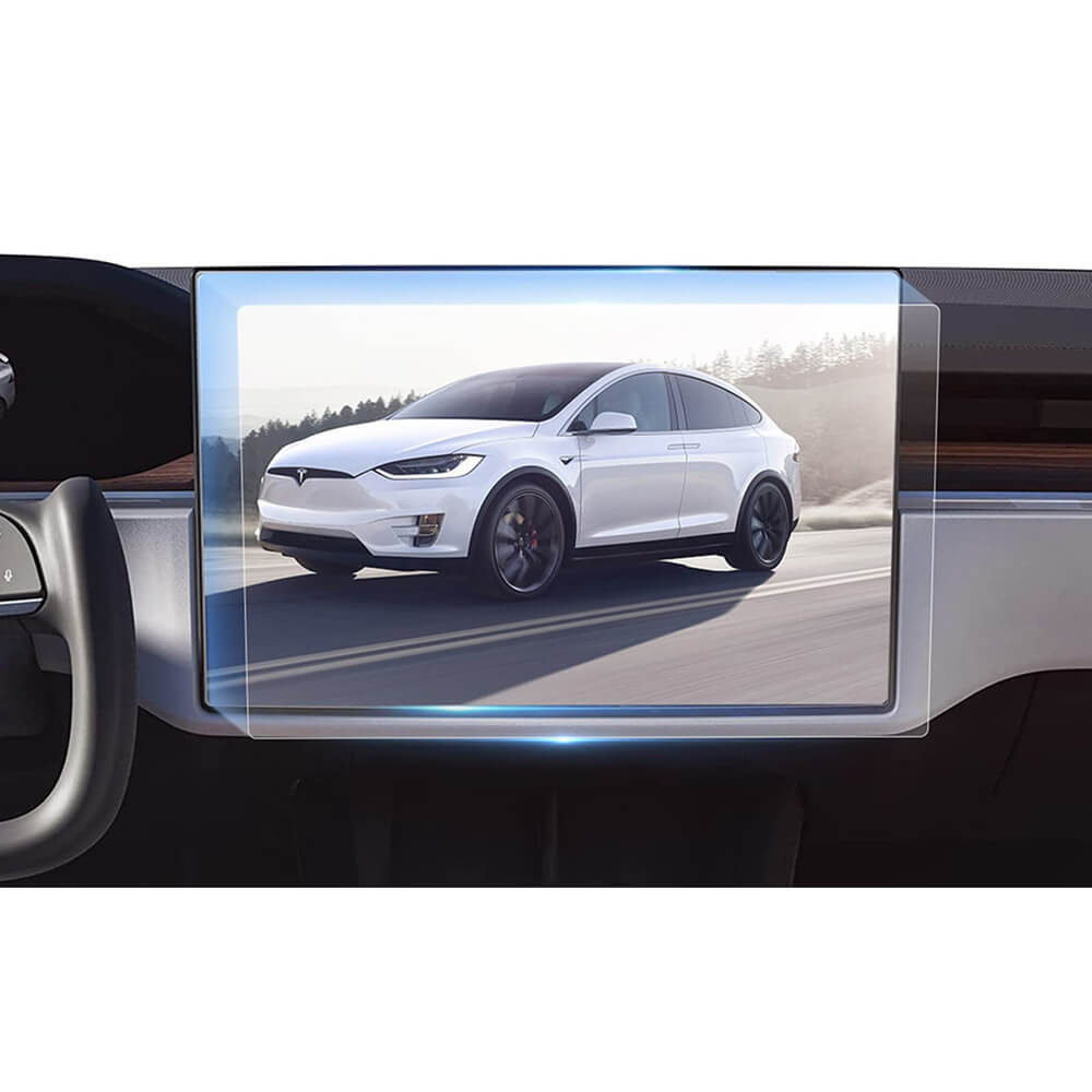Tesla Model S/X: Displayschutzglas für vorderes und hinteres Display (