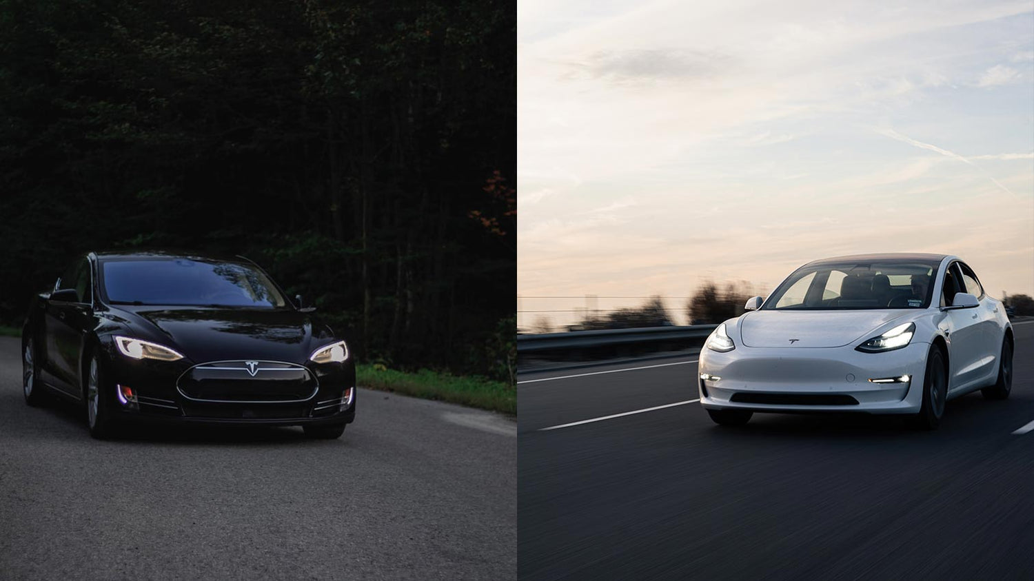Tesla Model 3, Model S, Model X & Roadster: E-Autos im Vergleich
