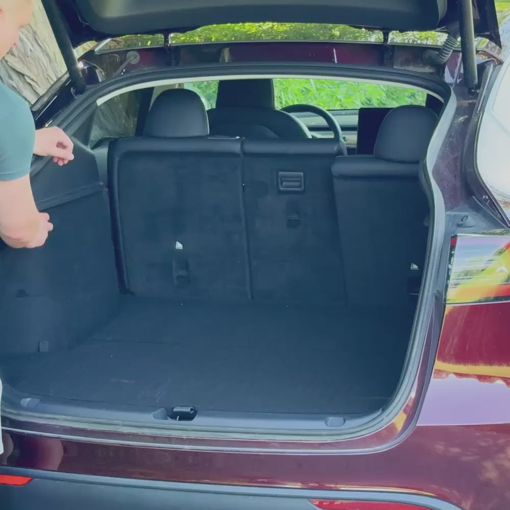 Tesla Model Y Matratze mit integrierter Luftpumpe: Aufbau und Aufbewahrung