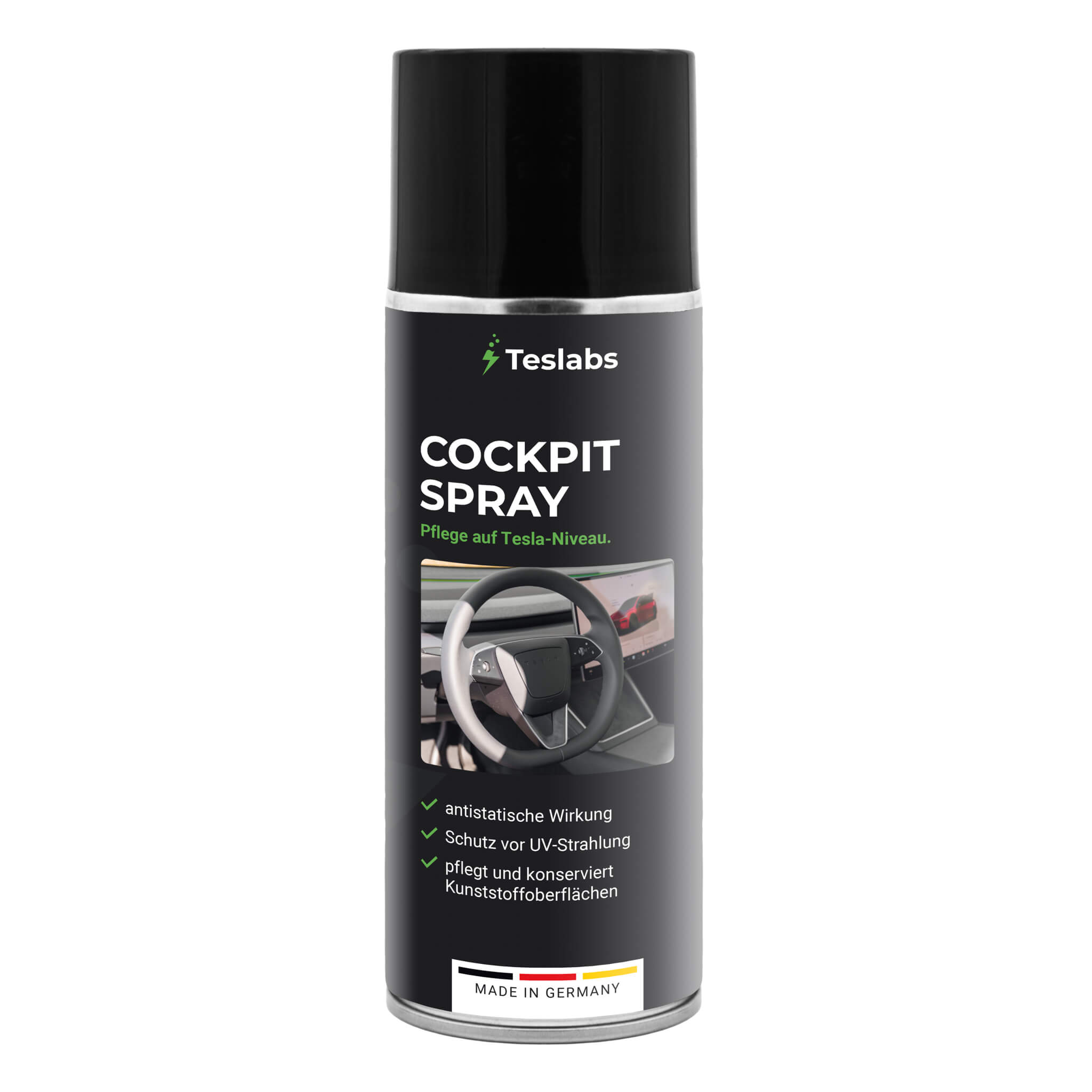 Tesla-Cockpitspray