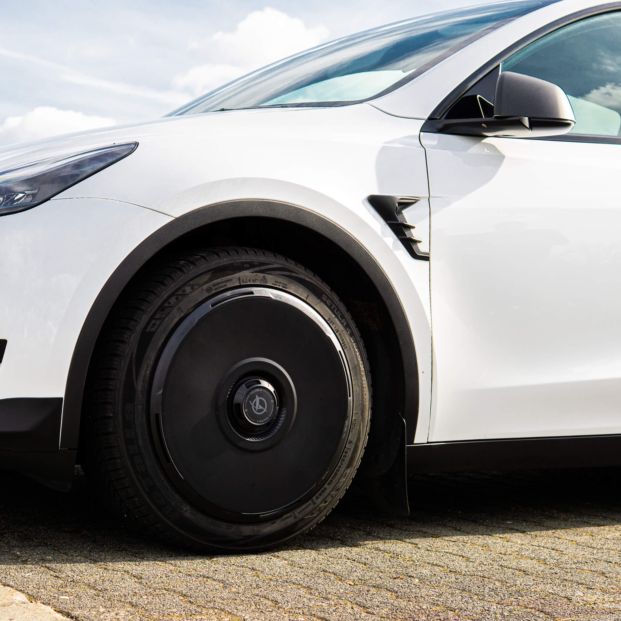 Tesla HALODISC 2 navkapsler for alle modeller (sett med 4)