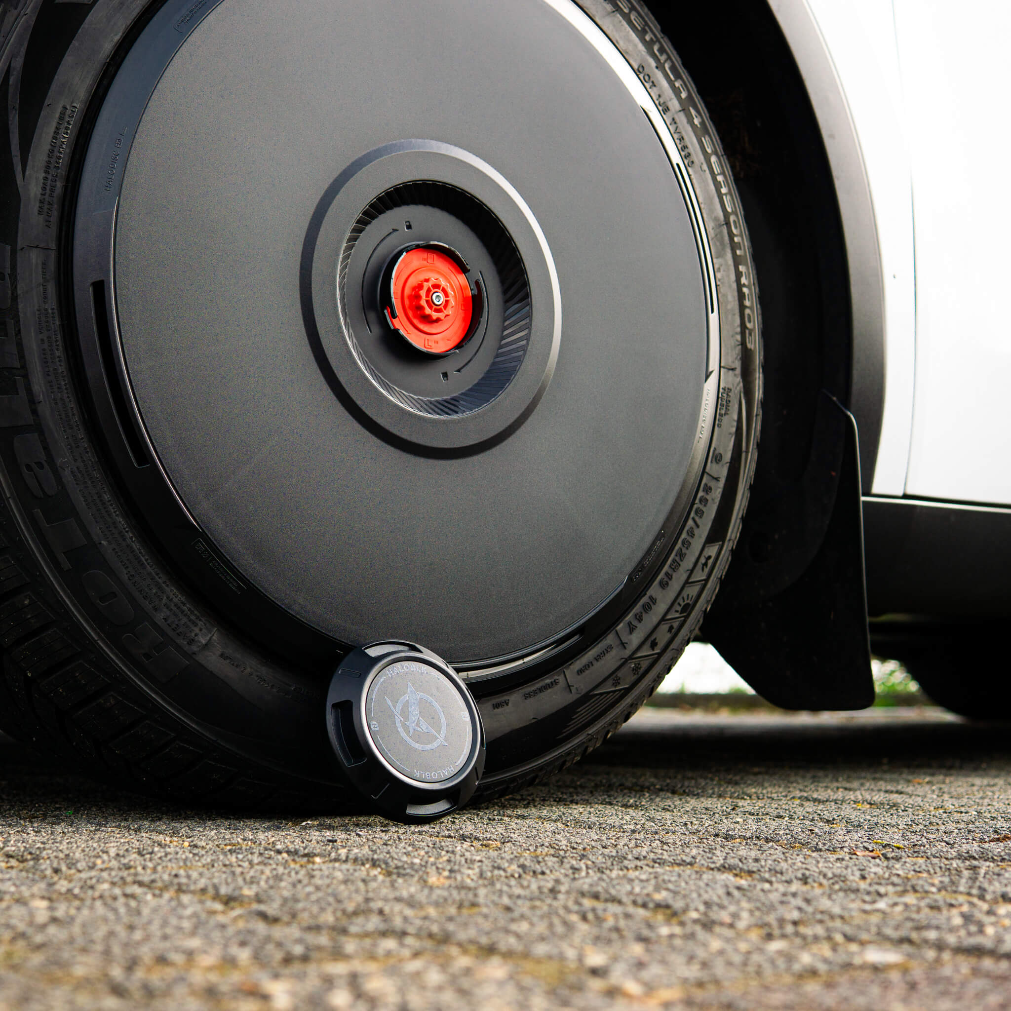 Tesla HALODISC 2 navkapsler for alle modeller (sett med 4)