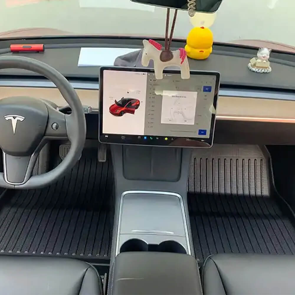 Doppellagige TPE-Fußmatten - Accessoires Tesla