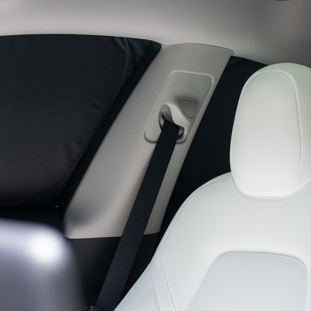 Exquisit für Tesla Model 3 2017-2022 Graues Dachfenster Jalousie UV-Schutz Beschattung  Autofenster Sonnenschutz Netz Auto Sonnenschutz Abdeckung Modell3 2021