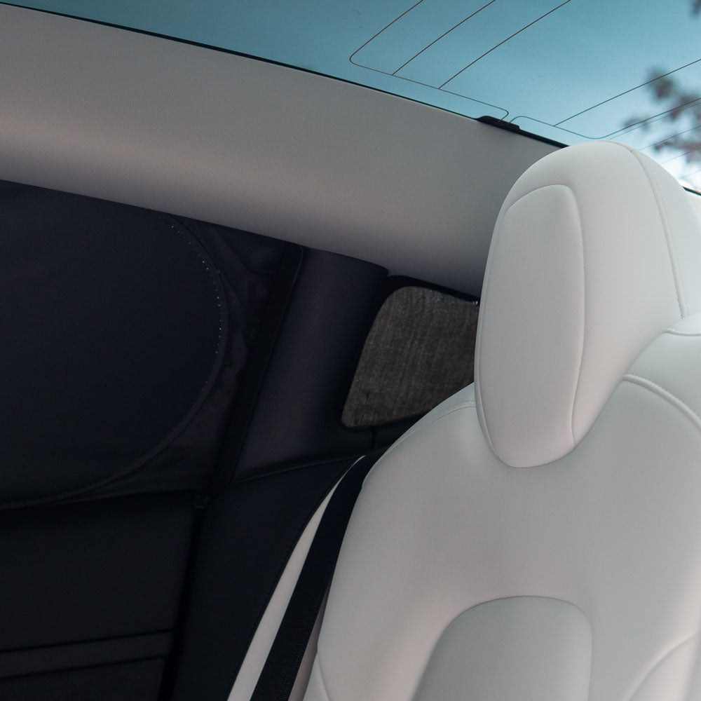 Tesla Seitenfensterschiene, Schiebe-Sichtschutzvorhang, Sonnenschutz für  Model 3/Y
