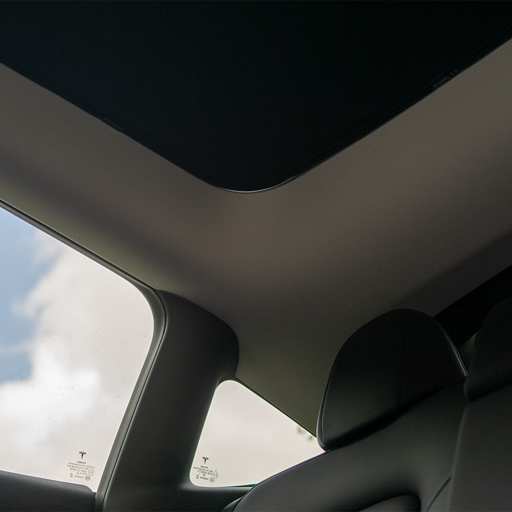 Segmentiertes Autodach Schiebedach dedizierte Sonnenschutz-Wärmedämmung  Sonnenschutz für Tesla Model3 / y