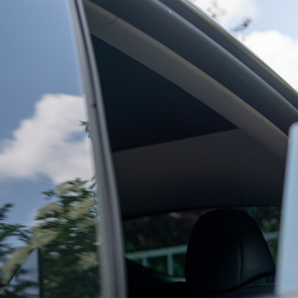 Segmentiertes Autodach Schiebedach dedizierte Sonnenschutz-Wärmedämmung  Sonnenschutz für Tesla Model3 / y