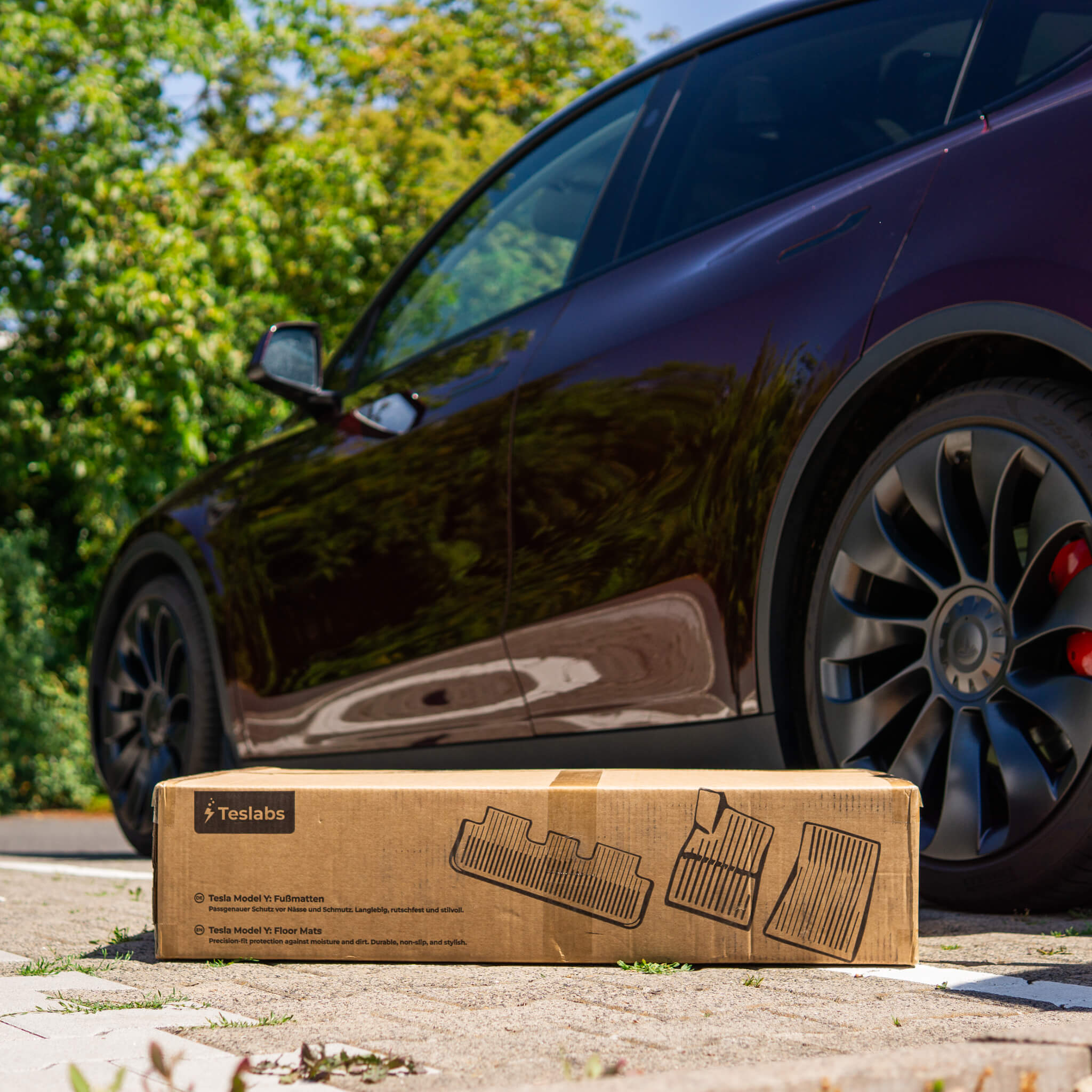 Tesla Model Y: vloermatten