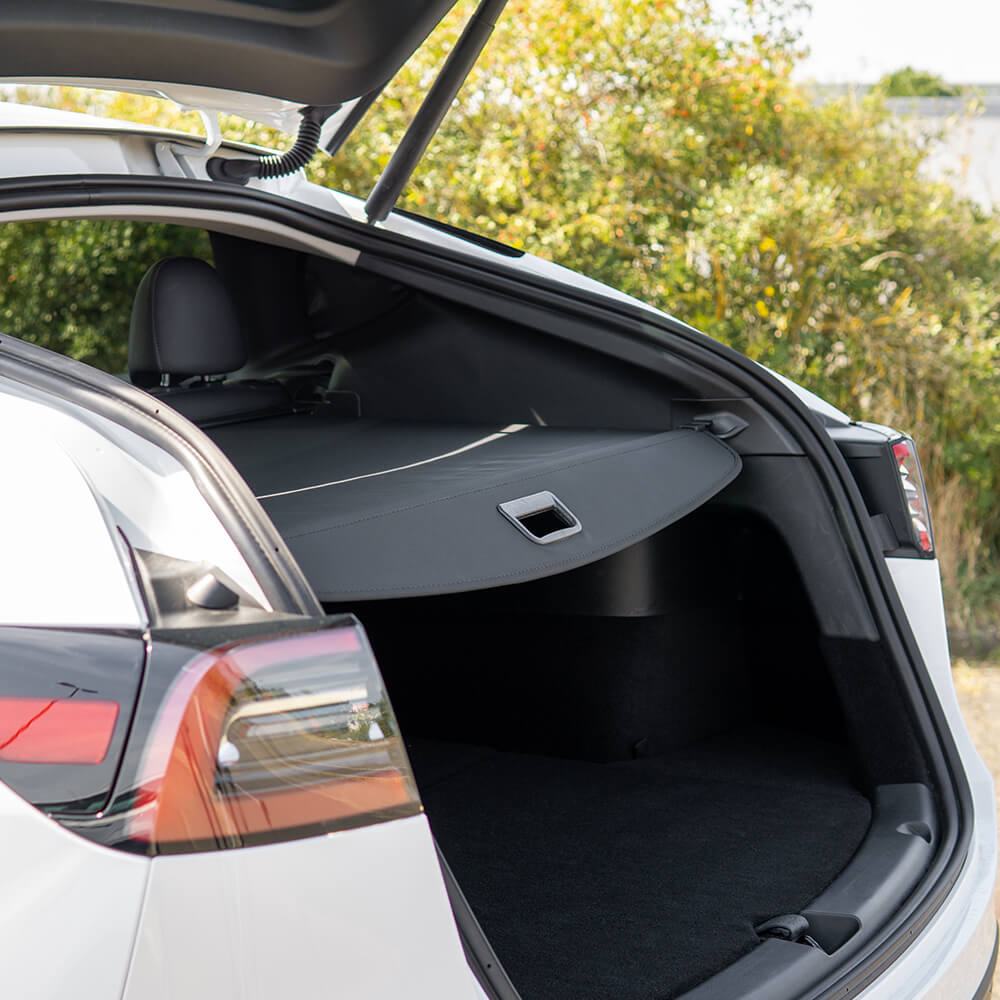 EVNI Auto Ausziehbar Kofferraumabdeckung Rollo für Tesla Model Y