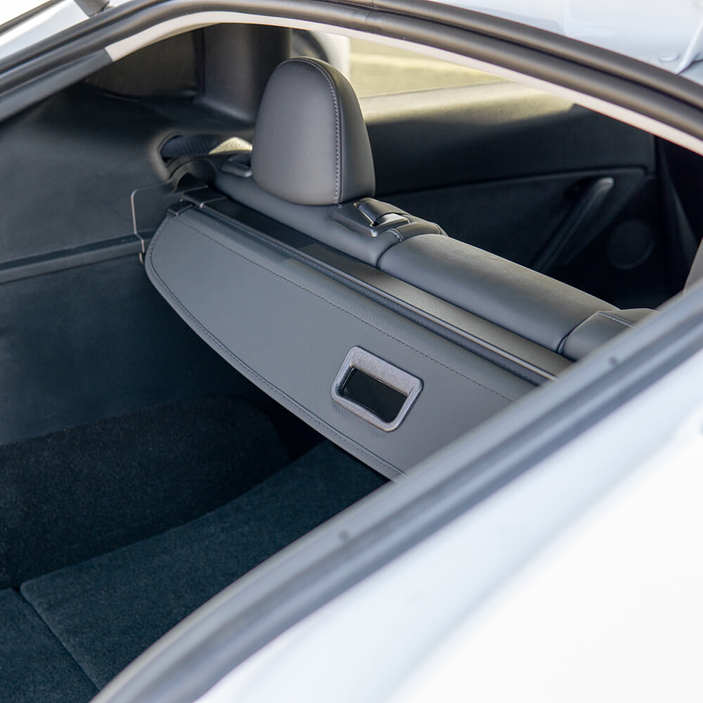 FERY Auto Einziehbare Hintere Kofferraum Hutablage für Tesla modèle Y 2020  2021, Einziehbarer Auto Laderaumabdeckung Ausziehbar Kofferraum Schutz  Abdeckung: : Auto & Motorrad