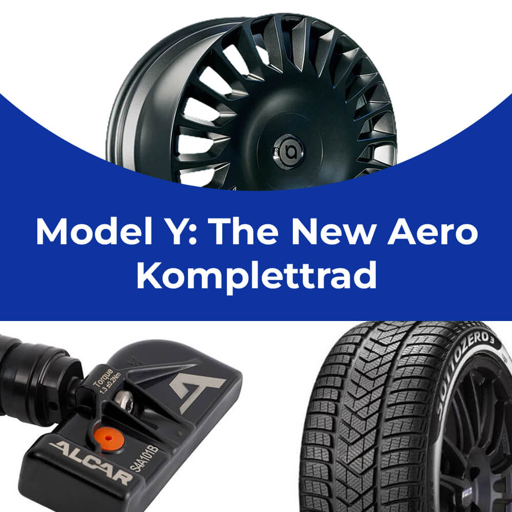 Tesla Model Y SR+/LR: The New Aero Komplettrad (Winter)