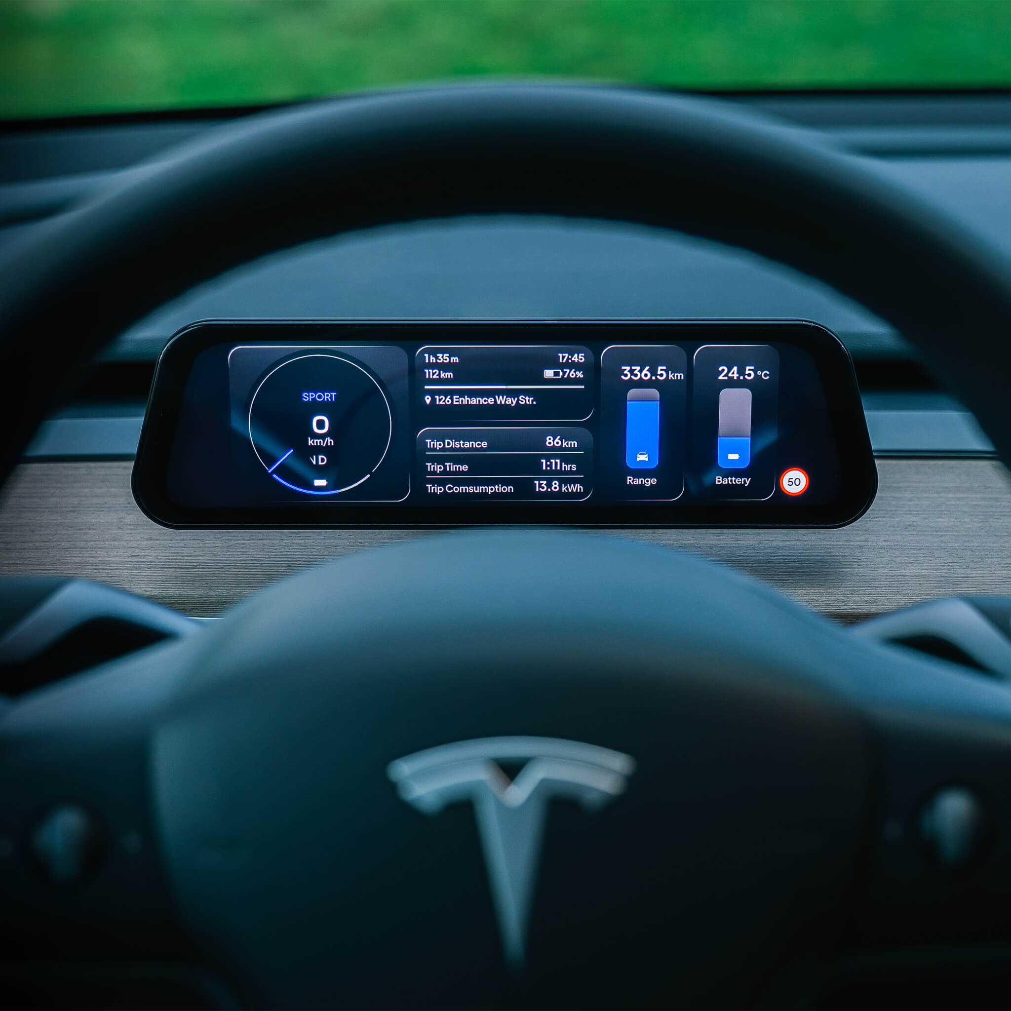 Tesla S3XY Dash