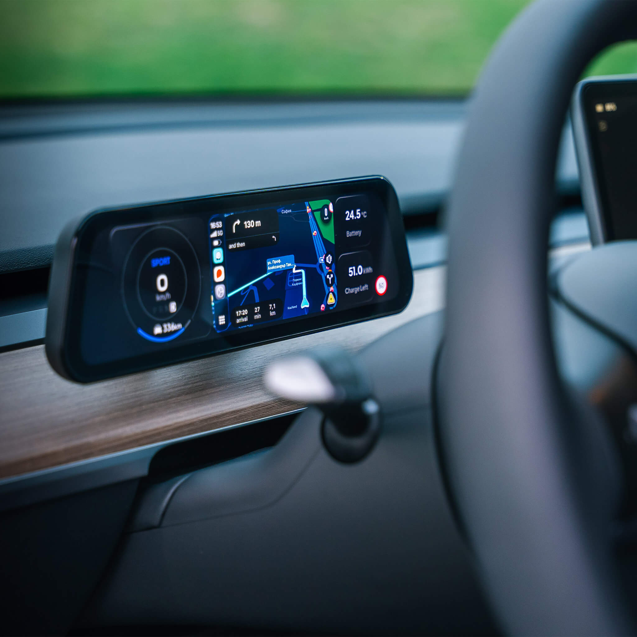 Tesla Head Up Display