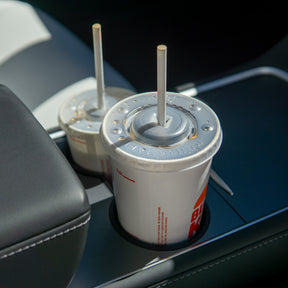 Getränkehalter für Tesla Model 3 Model Y Auto Tür Flasche Kaffeeständer