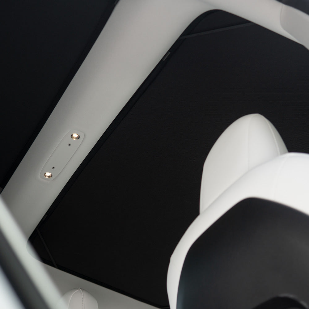 Model 3 Sonnenblenden für das ganze Auto – Mesh-Seitenfenster-Sonnenschutz  (2017–2023) – TESLAUNCH