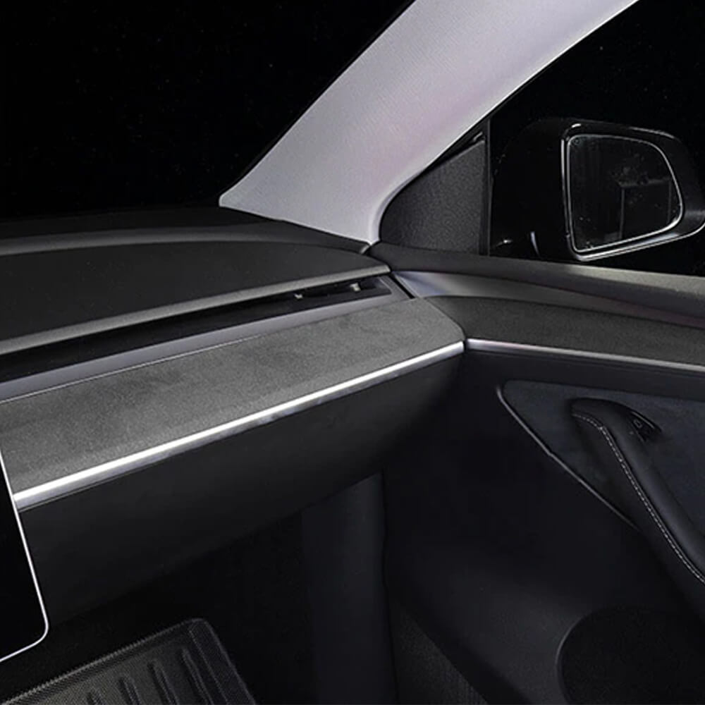 Tesla Model 3/Y: Alcantara-Dashboard
