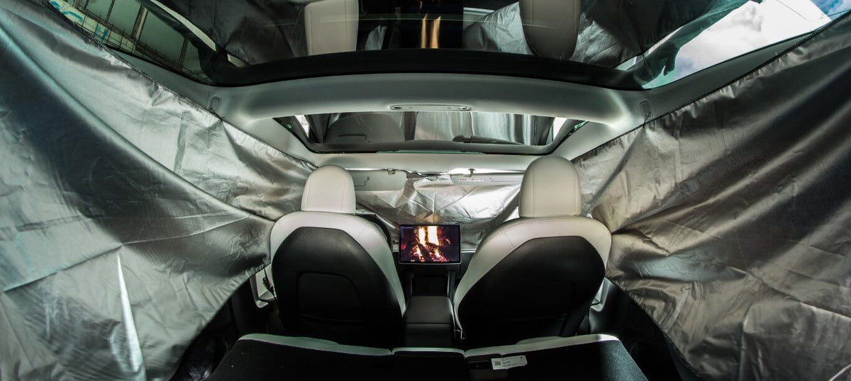WEMAK Autositz Lückenfüller Aufbewahrungsbox für Tesla Model 3