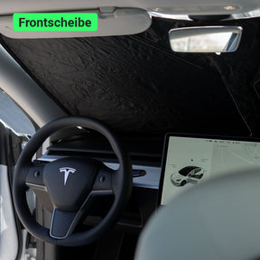 Tesla Model Y: Sommer-Bundle Windschutzscheiben-Sonnenschutz